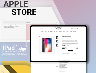 Apple Shop apple design shop ui ux