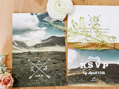 Colorado Wedding Invitations