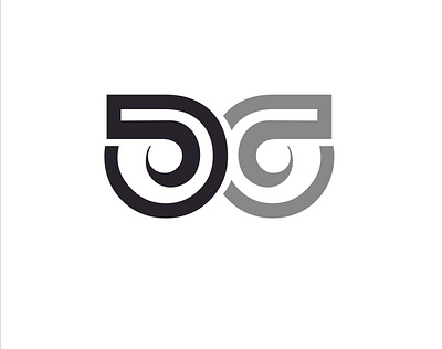 GG branding font graphic design logo simple logo