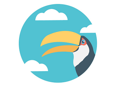 Toucan graphicdesign icondesign iconography icons illustration toucan