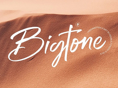 Bigtone Font
