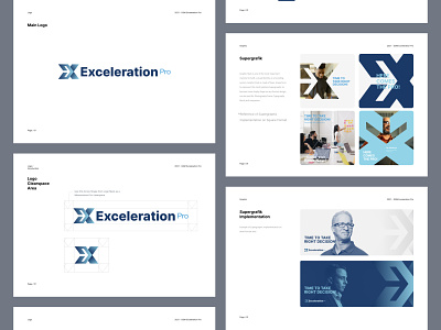 Exceleration Pro Brand Identity brand brand identity branding graphic design logo visual identity