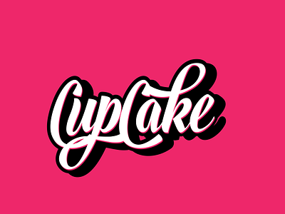 CupCake Logo cupcake logo graphic design illustration logo typography logo