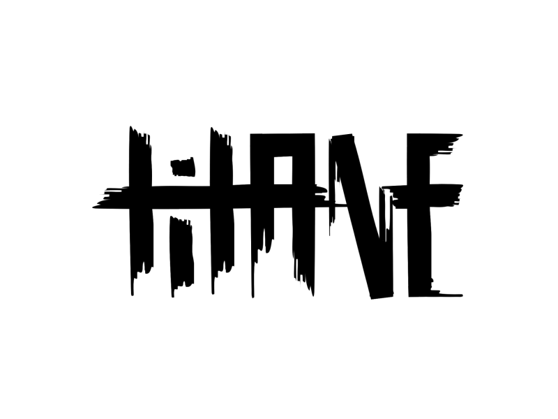 TITANE animate animation calligraphy fast gif glitch lettering logo logotype