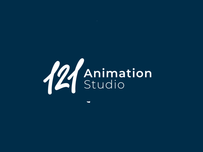 121 Animation Studio animated logo logo animated logo animation logotype