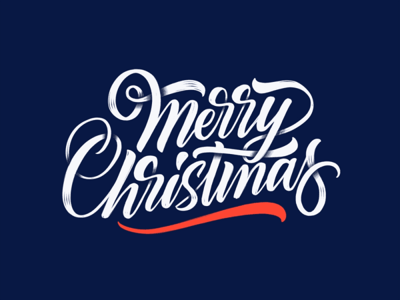 Merry Christmas ae after aftereffects animation christmas lettering liquid logo merry motion