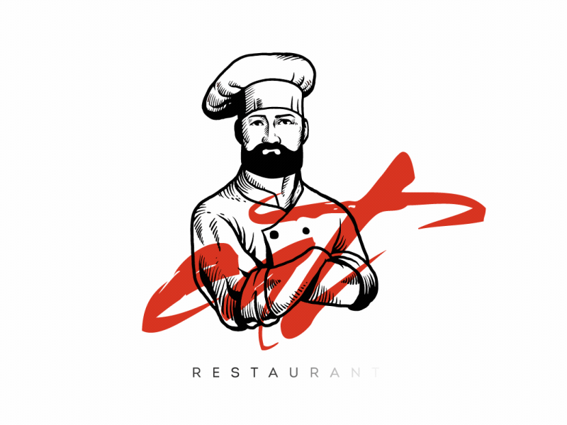 Let's Eat ae after aftereffects animation brand branding calligraphy gif lettering logo motion