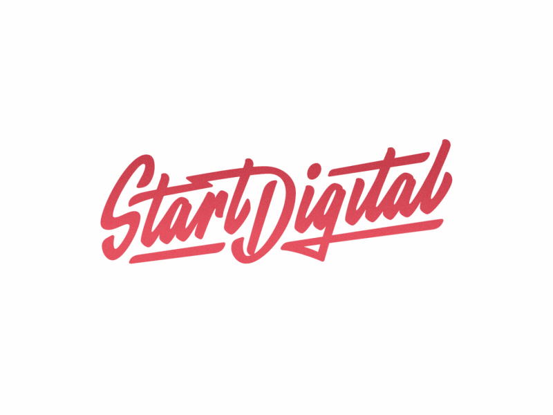 Start Digital ae after aftereffects animation brand branding gif intro logo motion