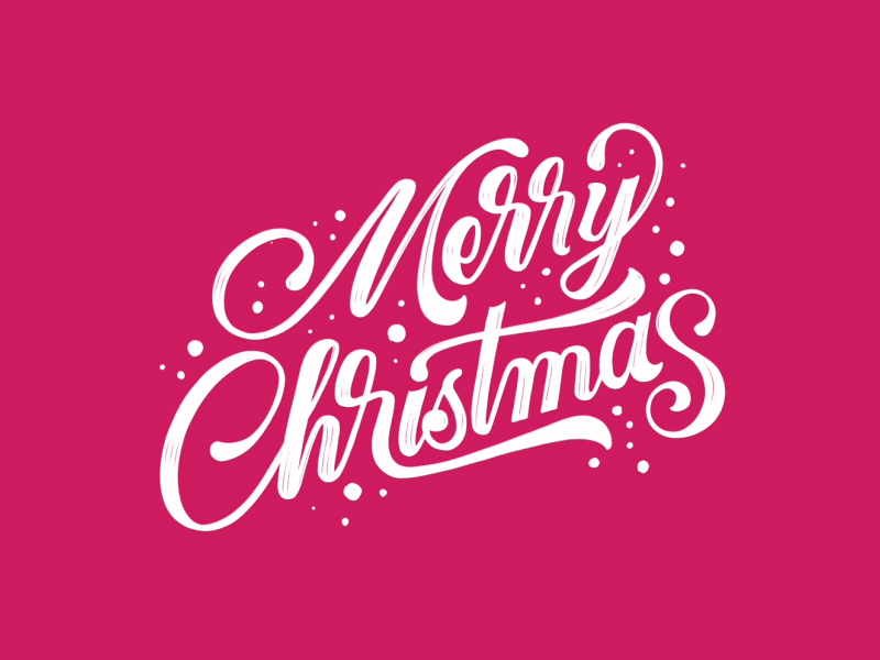 Merry Christmas animation christmas gif holidays intro logo merry christmas motion new year