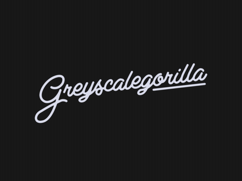 Greyscalegorilla animation brand gif greyscalegorilla intro logo motion