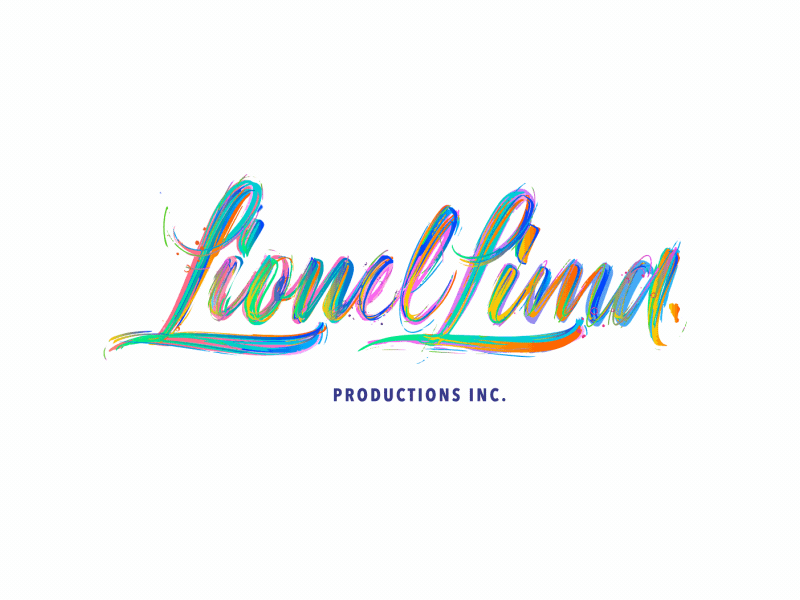 Lionel Lima Productions Inc aftereffects animation branding design gif intro logo motion