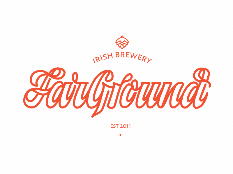 FarGround aftereffects animation brand calligraphy design gif intro lettering logo motion