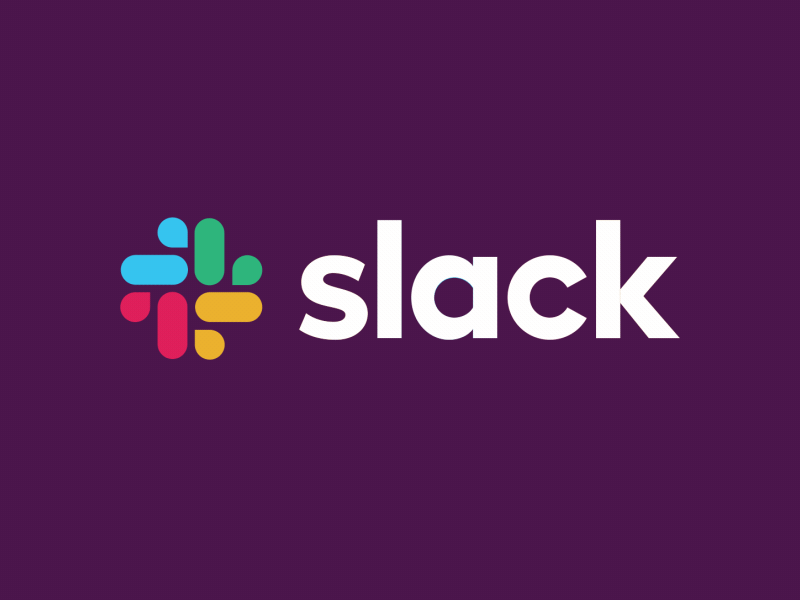 Slack animation branding gif logo logotype motion slack ui