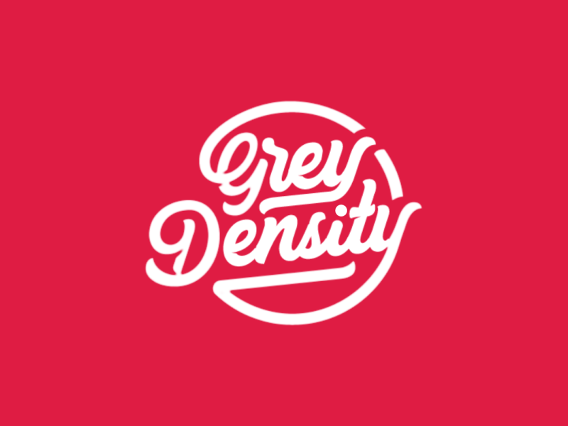 GreyDensity animation gif lettering letters logo motion text