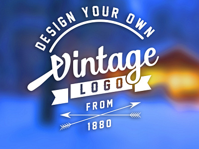 Vintage Logo Design design graphic design logo