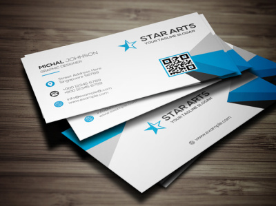 Corporate Business Card Design business card design graphic design mockup visiting card