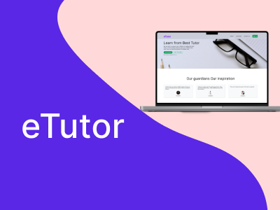 eTutor UX- Case Study product design uiux design user user experience design ux ux design
