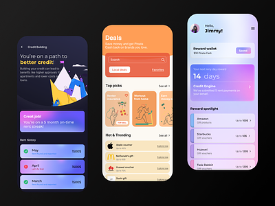 App Redesign design mobile ui ux