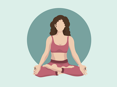 I have yoga wednesdays. design graphic design illustration