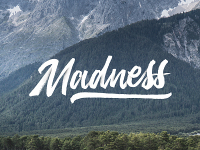 Madness // Hand Lettering