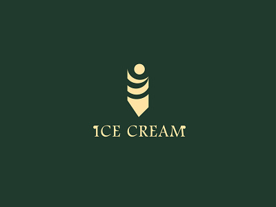 ice cream branding ice cream logo