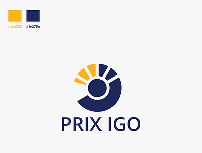 PRIX IGO branding graphic design illustration vector