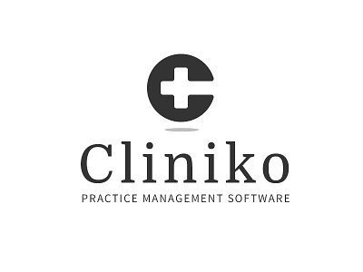 Cliniko logo play design logo