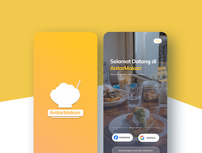 Food Delivery Mobile Apps Design branding graphic design logo mobile ui