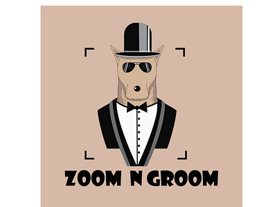 Zoom n Groom app design graphic design illustration logo vector