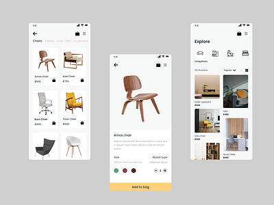 Furniture e-commerce App