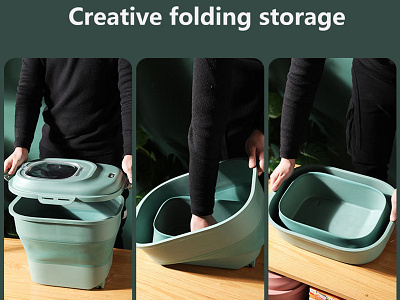 Foldable Pet Food Storage