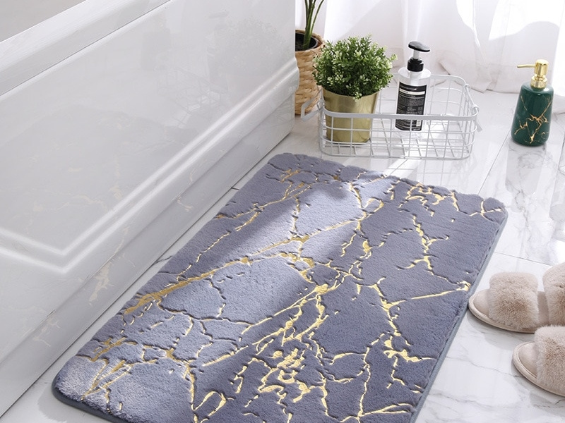 Modern Bath Mats For Any Bathroom Decor Style by natural houseware on