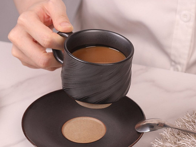 Threaded Coffee Cup