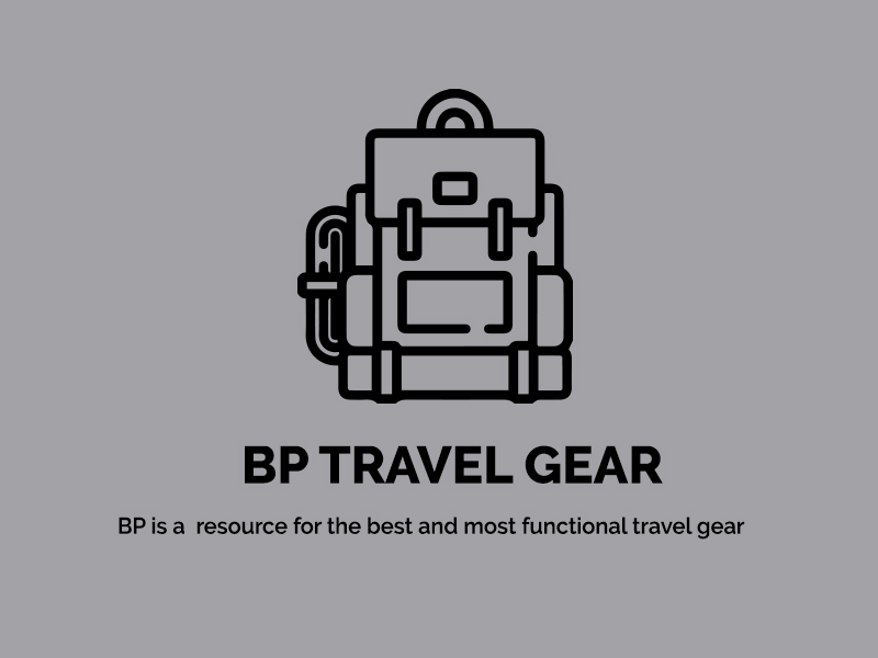 BP Travel Gear / Logo Design by Larissa Nogueira on Dribbble