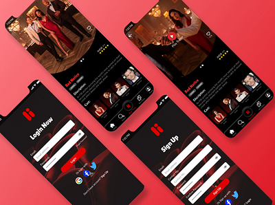 Movie Ticket Booking Mobile app app booking branding design graphic design logo mobile movie ticket ui ux uxdesign