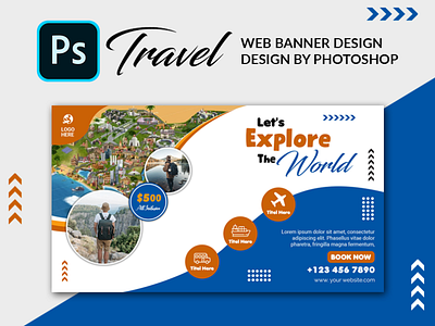 Web Banner ads design banner design google ads design graphic design social media banner web banner