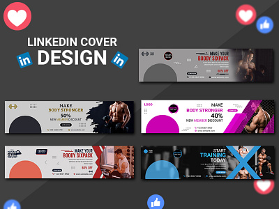 Linkedin Cover Design facebook banner facebook cover design linkedin banner design linkedin cover design social media banner