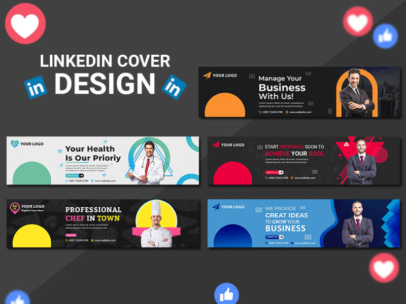 Linkedin Cover Design by Lipi Rani on Dribbble