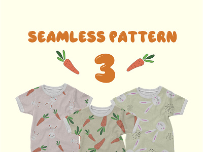 Bunny Pattern bebe branding child children cute design illustration pattern seamless vector