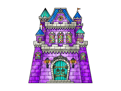 Sale! Magic violet castle