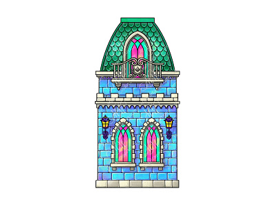 Sale! Magic blue castle