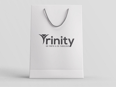 Trinity modern logo ai bag branding clothes creative design eps fashion icon logo mordern trinity unique vector