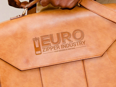 Zipper industry logo ai branding company design eps euro graphic design icon illustration industry leather logo logo design vector zipper