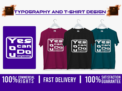 Typography and T-shirt Design