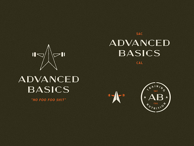#Basic branding fitness fitness app identity logo military stencil