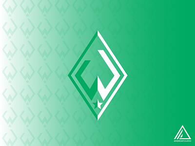 Werder Bremen Logo Restyling branding design football graphic design logo soccer vector