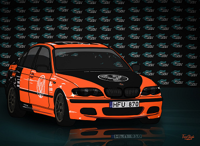 e46 artwork design digital drawing illustration krita