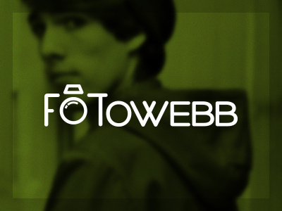 Fotowebb Logotype camera clean clever fresh illustrator logotype modern photography simple