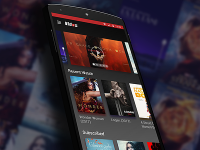 Video Streaming Mobile App