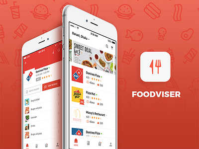 Foodviser - Online Food Delivery App